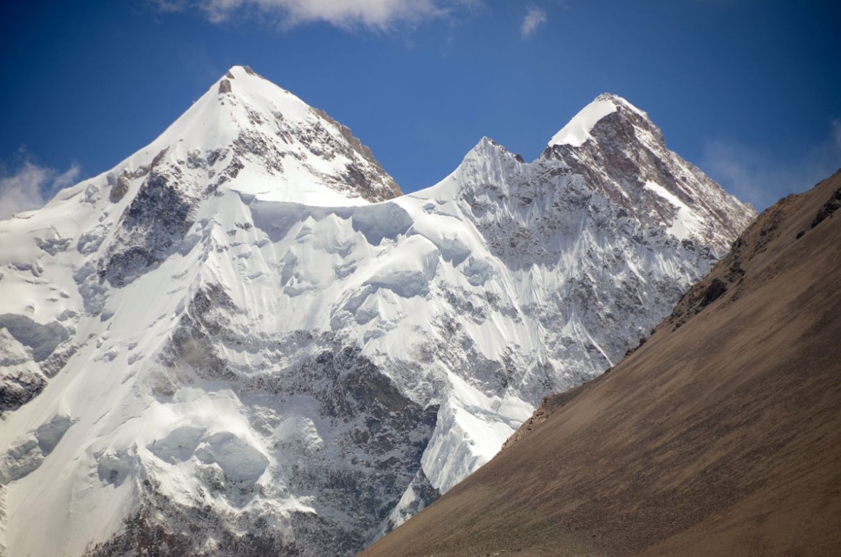 40 Gasherbrum II and Gasherbrum III As Trek Is Almost To Gasherbrum North Base Camp In China 